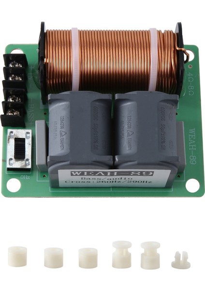 1500W Yüksek Güçlü Saf Bas Geçişli Subwoofer Hoparlör Modifikasyonu Yükseltme Ayarlanabilir Frekans Noktası (Yurt Dışından)
