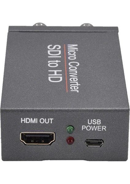 Sdı - HDMI - Sdı Adaptörüyle Uyumlu Hd 3g Video Mikro Dönüştürücü, Kamera Için Ses Otomatik Format Algılama Özelliğine Sahip (Yurt Dışından)