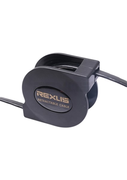 Rexlıs 5ft Cat7 RJ45 Lan Kablosu Ayarlanabilir Geri Çekilebilir Ethernet Kablosu Düz Internet Ağ Kablosu Bilgisayar Yönlendirici Dizüstü Bilgisayar Için (Yurt Dışından)