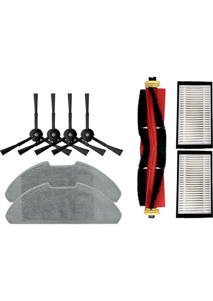 Ana Yan Fırça Hepa Filtre Paspas Bez Bez Xiaomi Mijia Robot Vakum Paspas Pro/mjsts1 Temizleyici Yedek Parça (Yurt Dışından) modelleri