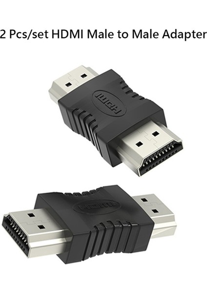 2 Adet/takım Erkek HDMI Uyumlu Standart Arayüz Çoğaltıcı Konnektörleri Genişletici Dönüştürücü Dizüstü Bilgisayar Projektörü Için (Yurt Dışından) fiyatları