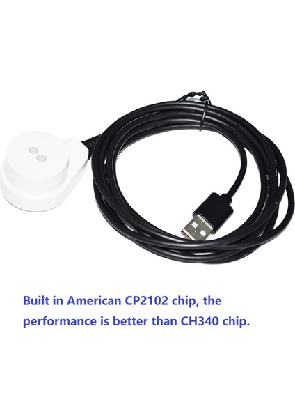 Usb'den Uzak Kızılötesi Metre Okuyucu Kablosuna 38KHZ Modülasyon Uyumluluğu Iec 62056 61107 Dlms Iletim Iletişimi 2m (Yurt Dışından)