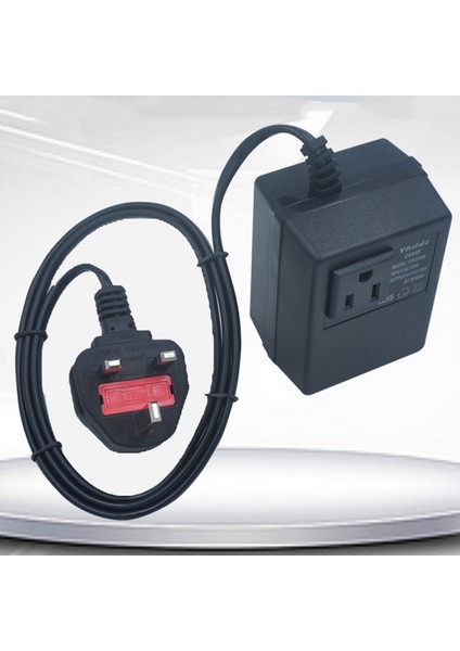 200W Gerilim Dönüştürücü Trafo Adım Aşağı 220V Ila 110V Ac Adım Aşağı Seyahat Gerilim Trafosu Dönüştürücü Ingiltere Tak (Yurt Dışından)