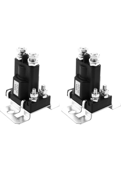 Adet 4 Terminal 12 V 500A Araba Çalıştırma Rölesi Çift Pil Izolatör Otomobil Başlangıç Solenoid Röle Araba Açma/kapama Güç (Yurt Dışından)