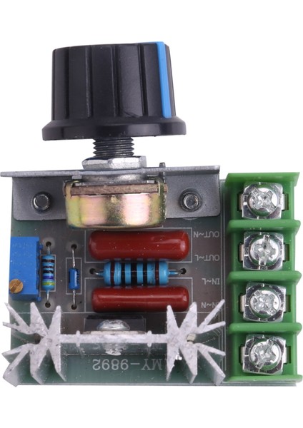 Voltaj Kontrol Cihazı Hız Dimmerinin Regülatörü Scr 2000W Ac 220V (Yurt Dışından)