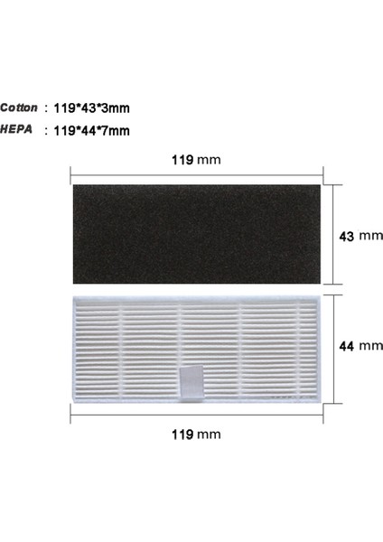 Proscenic M7 Pro / Kyvol Cybervac S31 / Honiture Q6 / Uoni Lenovo T1 Pro Robot Süpürge Için Aksesuarları Değiştirin (Yurt Dışından) fırsatları