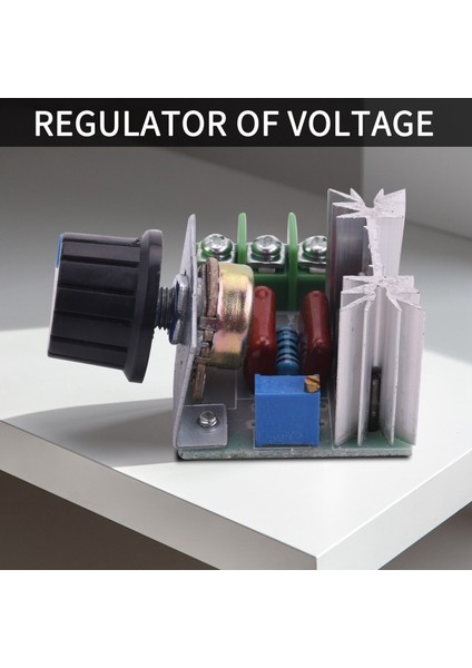 Voltaj Kontrol Cihazı Hız Dimmerinin Regülatörü Scr 2000W Ac 220V (Yurt Dışından)