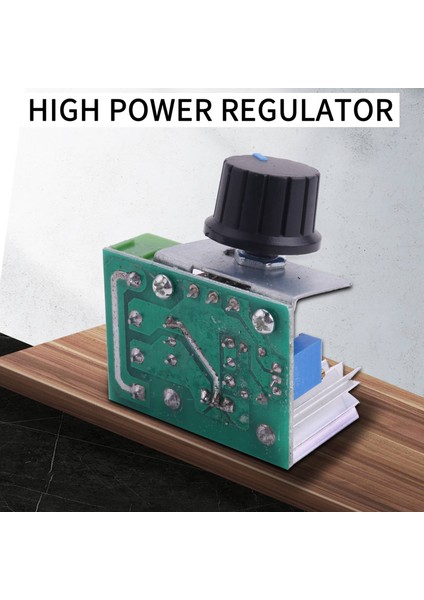 Voltaj Kontrol Cihazı Hız Dimmerinin Regülatörü Scr 2000W Ac 220V (Yurt Dışından)