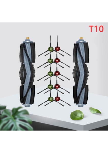 Ecovacs Deebot T10 Elektrikli Süpürge Için 12 Adet Yedek Yedek Parça Zemin Temizleme Için Yıkanabilir Ana Yan Fırçalar (Yurt Dışından) modelleri