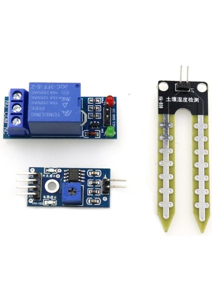 Toprak Nem Sensörü Kiti Otomatik Sulama Sistemi Yöneticisi Arduino Dıy Kiti Için Mini Su Pompası ile EK1915 (Yurt Dışından)