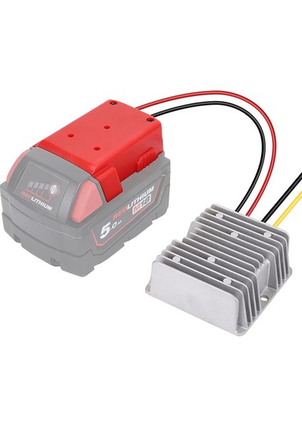 Adım Aşağı Dc Gerilim Dönüştürücü 18 V To 12 V Pil Dock Güç 180 W Invertör, Konektör Dıy Adaptörü Otomatik Buck Boost (Yurt Dışından)
