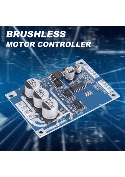 Dc Fırçasız Motor Kontrol Cihazı 12V-36V Dengeleme Otomotiv Dengeli Araç Sürücü Kontrol Panosu (Yurt Dışından)