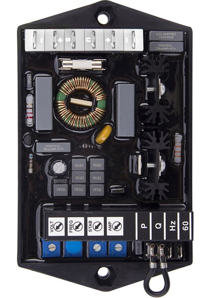 Marelli Avr Jeneratör Otomatik Voltaj Regülatörü Elektrikli Jeneratör Voltaj Kontrolü Ayarlanabilir Sabitleyici M16FA655A (Yurt Dışından)