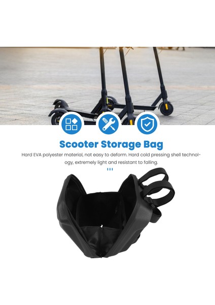 2.5l Elektrikli Scooter Çantası Scooter Gidon Çantası Su Geçirmez Scooter Saklama Çantası Evrensel Scooter Xiaomi Scooter Bisiklet Için (Yurt Dışından)