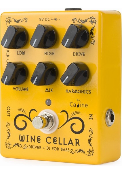 Caline Cp-60 Sürücü + Dı Bas Gitar Pedalı Efekt Gitar Aksesuarları Mini Pedal Gitar Parçaları (Yurt Dışından) indirimleri
