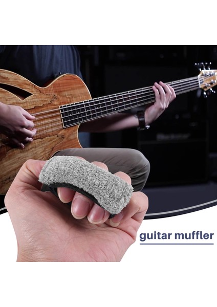 Gitar Fret Dizeleri Dilsiz Sönümleyiciler Muter Sarar Akustik Klasik Gitar Bas Ukulele Aletleri Aksesuarları Lacivert (Yurt Dışından) fiyatları