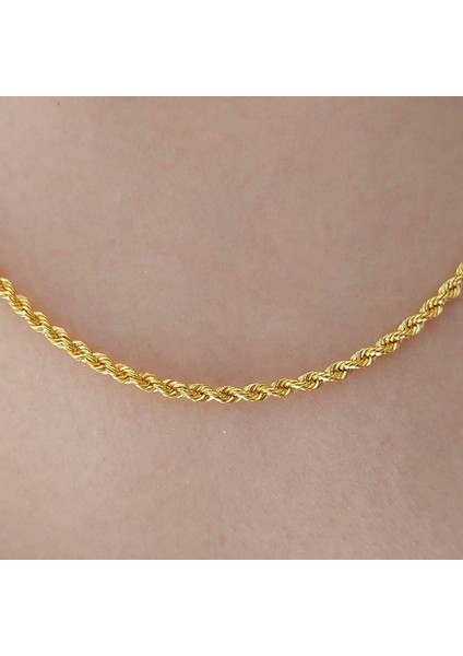 14 Ayar Altın Halat Zincir 60 Cm 4.80 Gram 2.5mm fiyatları