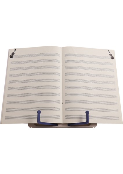 Taşınabilir Katlanabilir Hafif Müzik Raf Standı Bookend Müzik Puanı Okuma Sayfası Tutucu Gitar Piyano Keman Enstrüman (Yurt Dışından)