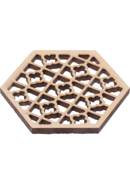 Ahşap Altıgen Kabartmalı Erhu Ses Penceresi Erhu Aksesuarı (Yurt Dışından)