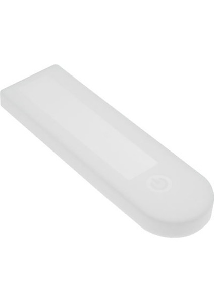 Ninebot Max G30 Elektrikli Scooter Için Su Geçirmez Silikon Koruyucu Kapak Merkezi Kontrol Paneli Silikon Kapak Beyaz (Yurt Dışından)