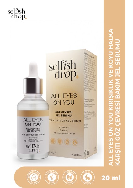 All Eyes on You Göz Çevresi İçin Kırışıklık, Koyu Halka ve Morluk Karşıtı Serum 20 ml