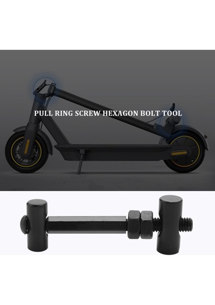 Scooter Parçaları Nınebot Max G30 Çekme Halkası Vida Altıgen Saplama Donanım Vida Alet Aksesuarları Montaj (Yurt Dışından) modelleri