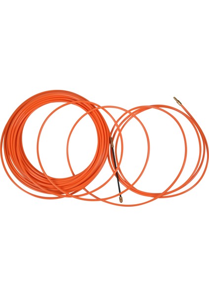 4mm 15 Metre Turuncu Kılavuz Cihazı Naylon Elektrik Kablosu Itme Çektirme Kanalı Yılan Rodder Misina Tel (Yurt Dışından) fırsatları