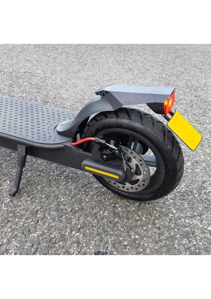 Scooter Çamurlukları Arka Çamurluk Kuyruk Işık Kiti, Xiaomi Elektrikli Scooter Için Plaka Kapaklı, M365/PRO, Kırmızı (Yurt Dışından) fırsatları