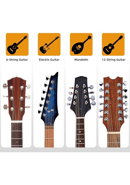 2 Adet Gitar Duvara Montaj, Gitar Askıları Kanca Braketi Tutucular Akustik ve Elektro Gitar Bas Banjo Siyah (Yurt Dışından)