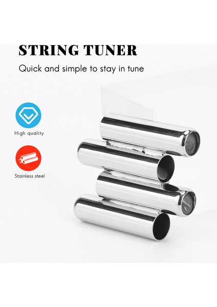 1 Adet Paslanmaz Çelik Keman Tuner Pro Tuning Keman Mandolin Metal Pitch Boru Pitchpipe Hızlı Basit Dize Tuner (Yurt Dışından)