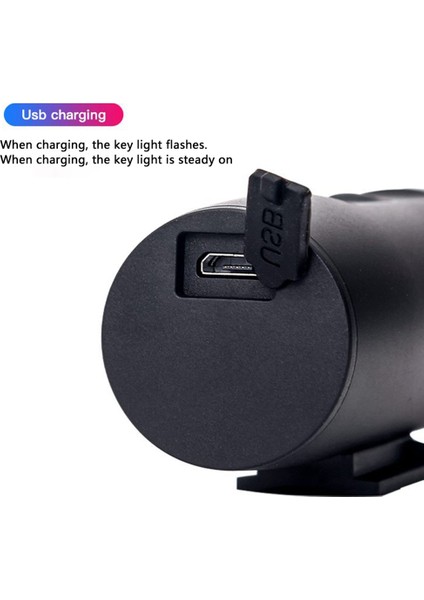 Leadbıke Dağ Bisikleti Farlar USB Şarj Uyarı Işığı Güçlü Işık Uzun Menzilli 300LM Açık Sürüş Aksesuarları (Yurt Dışından) indirimleri