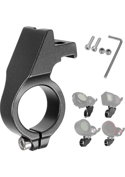 Elektrikli Scooter Ekran Alüminyum Sabit Braket 22MM Çaplı Gidon Ekran Parçaları Siyah (Yurt Dışından) fırsatları
