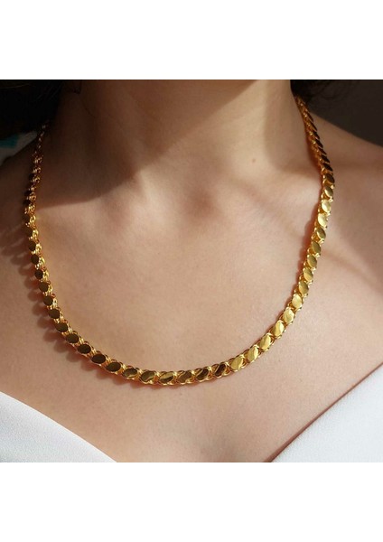 14 Ayar Altın Pullu Zincir 4.5mm 12.10 Gram 65cm fiyatları