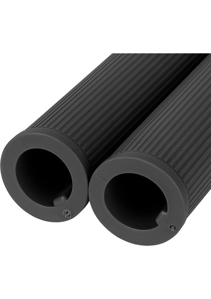 Xiaomi 4 Pro Elektrikli Scooter Için Gidon Kavrama Kauçuk Silikon Kapak Kaymaz Kolu Kol Yedek Parçalar Gri (Yurt Dışından)