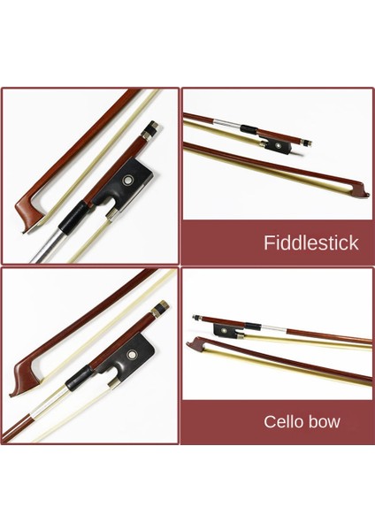 Profesyonel 4/4 Brazilwood Keman Yayı Oynarken Dayanıklı Keman Yayı Müzik Aletleri Taşınabilir Öğrenmek Uygulama Yay (Yurt Dışından) fiyatları