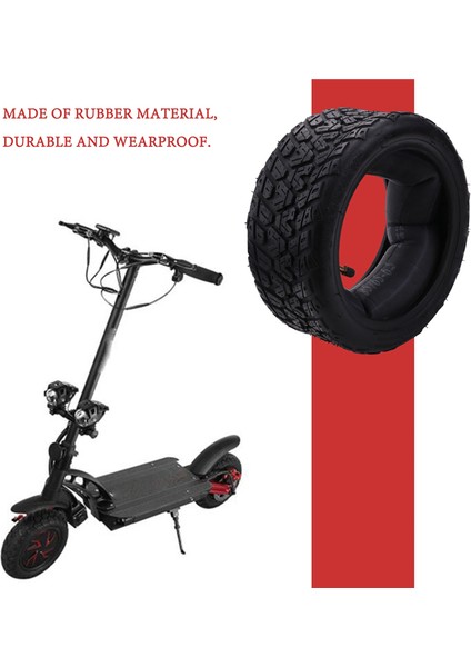 10 Inç Elektrikli Skuter Lastiği 85/65-6.5 Iç Tüp/dış Lastik Kugoo G-Booster/g2 Pro Bisiklet Parçaları, Bükülmüş (Yurt Dışından) fırsatları