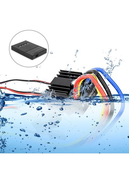 80A Fırçalanmış 1080 Elektronik Vali Suya Dayanıklı Esc, 1: 10 1/8 Wp Parça Araba Için Program Kartlı (Yurt Dışından) indirimleri