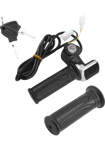 36 V Evrensel Elektrikli Bisiklet Gaz Kolu LED Ekran Göstergesi ile Hız Güç Ekran Tuş Kilidi Elektrikli Scooter Büküm Gaz (Yurt Dışından) modelleri