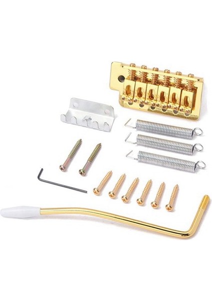 Altın Gitar Tremolo Köprü Kol Yayları Tekne Jak Lokma Seti Fender St Elektro Gitar Parçaları Aksesuarları (Yurt Dışından)