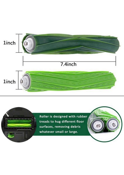 Haddeleme Fırça Yan Fırça Hepa Filtreler Yedek Irobot Roomba S9 S9 + Süpürme Robotu Elektrikli Süpürge Aksesuarları (Yurt Dışından) modelleri