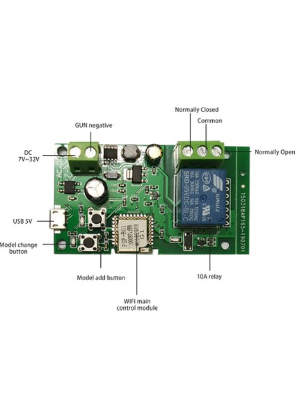 USB DC5V 12V 32V Akıllı Wifi Anahtarı Evrensel Röle Modülü 1ch Kablosuz Anahtarı Zamanlayıcı Telefon Uzaktan Kumandası Google Ev Için (Yurt Dışından)