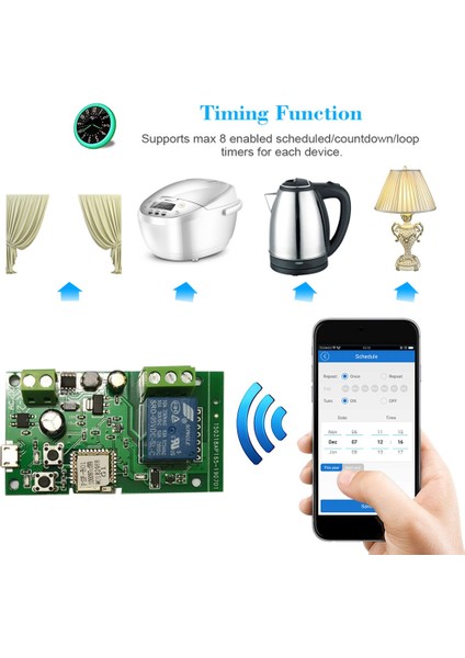USB DC5V 12V 32V Akıllı Wifi Anahtarı Evrensel Röle Modülü 1ch Kablosuz Anahtarı Zamanlayıcı Telefon Uzaktan Kumandası Google Ev Için (Yurt Dışından) indirimleri