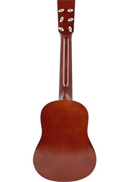 25 Inç Mini Küçük Gitar Basswood 6 Strings Akustik Gitar Acemi Çocuklar Çocuklar Için Seçim Dizeleri ile Hediye (Yurt Dışından) fırsatları
