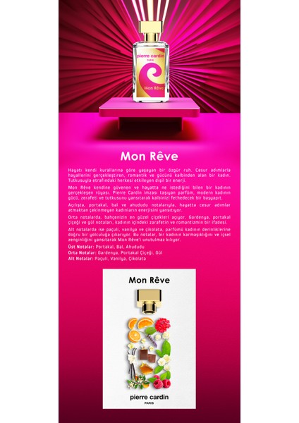 Mon Reve Edt 100 Ml Kadın Parfüm Pccb000801 indirimleri