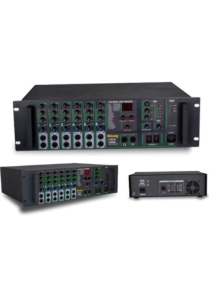 K-6500 Dsp 6 Kanal 500 Watt Mixer Amplifier