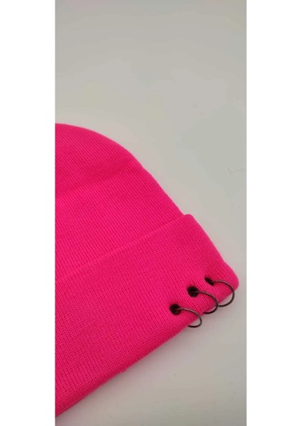 Bere 3'lü Pirsing Beret With Three Piercings