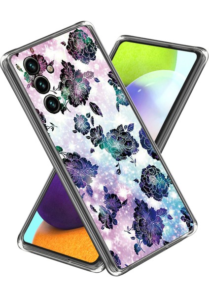 Samsung Galaxy A05S 4g Tpu Vaka Deseni Baskı Çizgiye Karşı Kartak Kapak (Yurt Dışından)