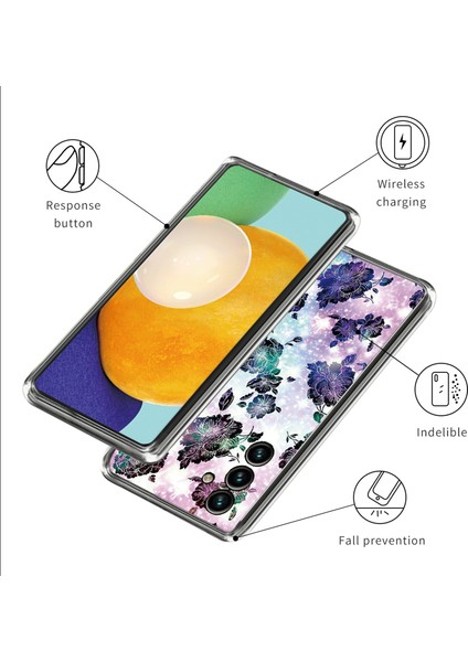 Samsung Galaxy A05S 4g Tpu Vaka Deseni Baskı Çizgiye Karşı Kartak Kapak (Yurt Dışından) fiyatları