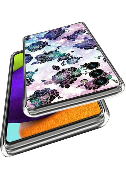 Samsung Galaxy A05S 4g Tpu Vaka Deseni Baskı Çizgiye Karşı Kartak Kapak (Yurt Dışından) modelleri