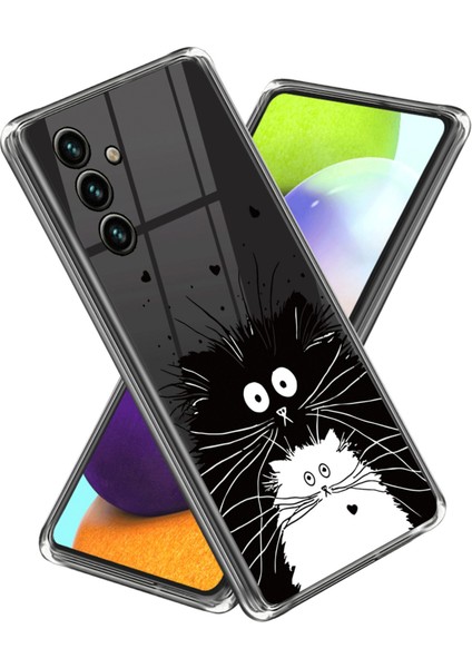 Samsung Galaxy A25 5g Tpu Kasası Çizgiye Karşı Desen Baskı Kapağı (Yurt Dışından)